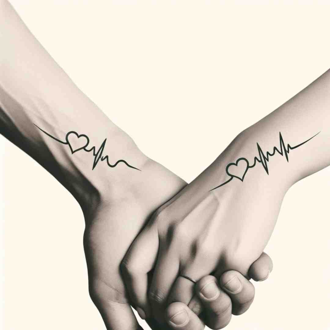 Soulmate Matching Couple Tattoos Ideas